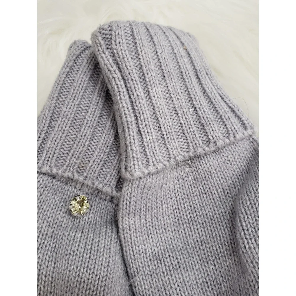 MISSING A‎ BUTTON!!! NEVER WORN - KATE SPADE NEW YORK WHIMSICAL OWL MITTENS
